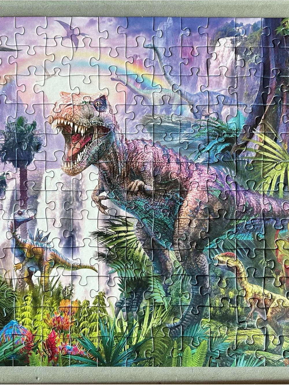 Ravensburger Dinosaur Puzzle Set - Blue, Green, Purple